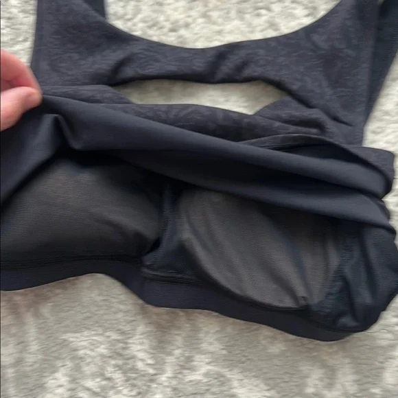 Lululemon Black Sports Bra - Picture 3 of 3